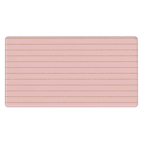 Grand tapis de souris de jeu avec base caoutchouc pour ordinateur portable de bureau
