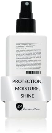Number 4 Super Comb & Protect, Leave In Conditioner Spray, Heat Protectant for Hair, 6.7 oz