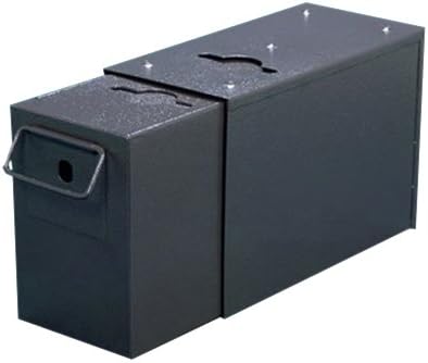 Trademark Poker Slim Line Universal Drop Box (Brown)