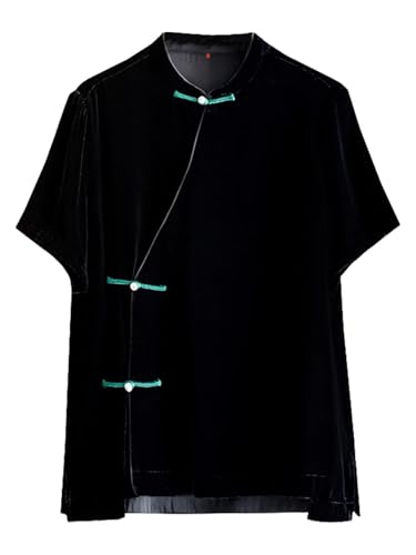 Chemise en velours de soie fluide HangErFeng 333 pour un look de bureau élégant