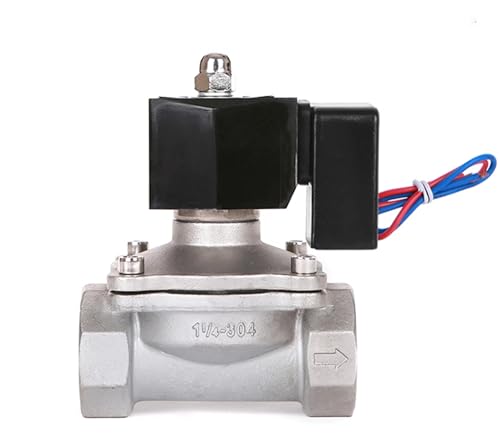 Électrovanne 1-1/4 inox 12V pour gestion eau de jardin - 4