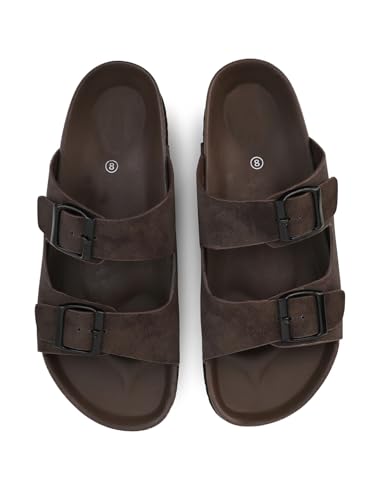 Image of FENTACIA Men Sandals | Lightweight | Padded and Comfortable | Birken Sandals For Dailywear and Regular Use and Casual Outings