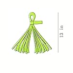 Blue and Silver Tassel Garland,Paper Tassel Banner,Table Decor,Blue and Silver Tissue Tassels Party Decor Supplies for Party,DIY Kits - (20 PCS) - Image 4