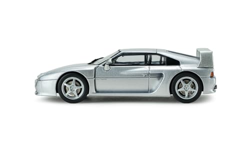 Solido Venturi 400 GT 1995 modelo a escala 1:43 plateado miniatura 5