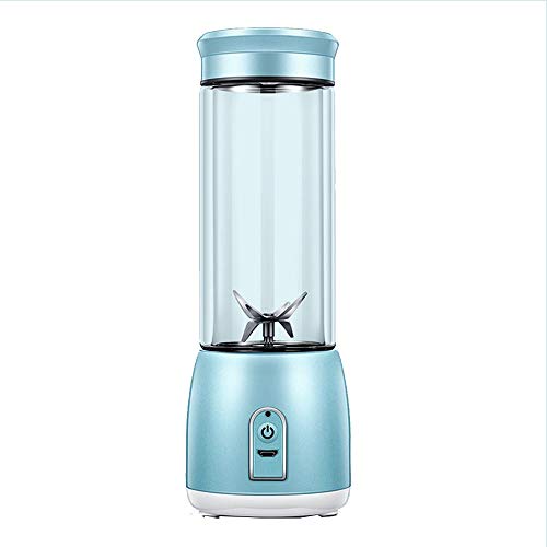 Wiederaufladbare Entsafter Haushalts Mini Mini Power Motor Ausdauer Lange 6 Klinge Stereo Cut Abnehmbare Reinigen 13 Unzen 8,4 cm * 24,6 cm a