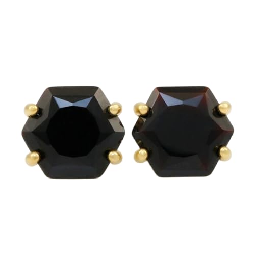 Boucles d'oreilles onyx noir pour femme, le bijou minimaliste idéal au quotidien