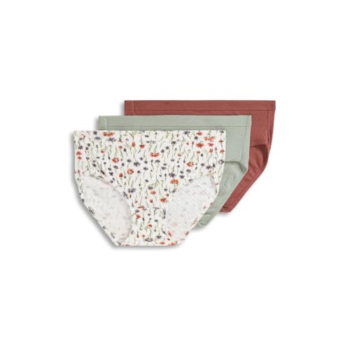 Image of Jockey Women's Underwear 100% Cotton Elance Breathe Hipster - 3 Pack