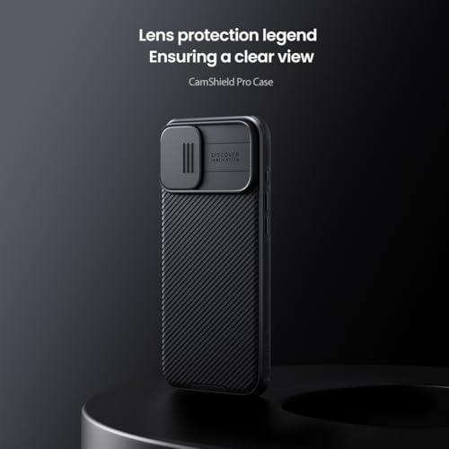Image of Nillkin Case for Apple iPhone 16 (6.1 inch Inch) CamShield Pro Camera Slider Double Layered Protection TPU + PC (Corner Impact Air Bags) Blue Color