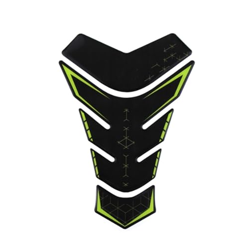 Autocollant réservoir H2 et Ninja protection résine jaune réfléchissante