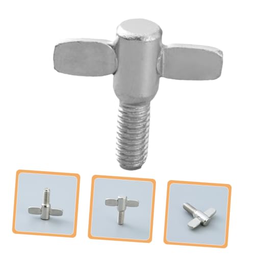 10 piezas de Tornillos superiores de platillos para batería, accesorios de instalación fáciles, construcción resistente para rendimiento fiable miniatura 3