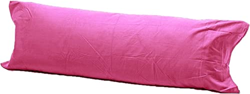 Ridas Bolster Pillowcases 100% Polycotton Blend product 6 Feet (72"), Fuchsia