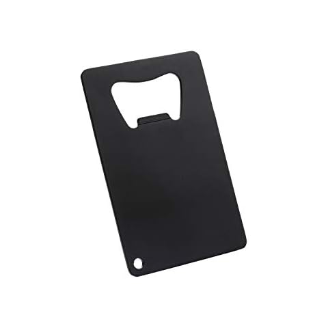 Thirsty Rhino Javan Credit Card Bottle Opener (Matte Black) (Set of 2) Cover