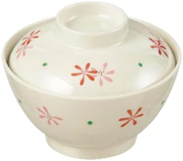10個入】三信化工 メラミン製 花こころ 飯椀ふた※身は別売 10個入】三信化工 メラミン製 花こころ 飯椀ふた※身は別売