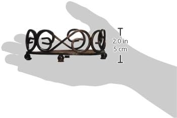 Thirstystone Bronze Cast Iron Scroll Coaster Holder image 5