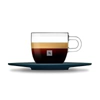 Nespresso Signature Espresso Set | 2 Glastassen mit Untertellern (80 ml) – Ansicht 8