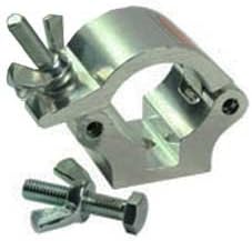 Doughty Engineering Atom Hook Clamp 25mm - 0.98inch, Aluminum Finish