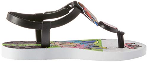 Slide Ipanema Lol Surprise Pop Colors Meninas S: Branco/Preto/Rosa 31