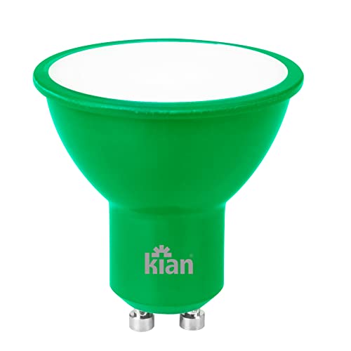 Lâmpada Led MR16 Base GU10 4W Verde Kian