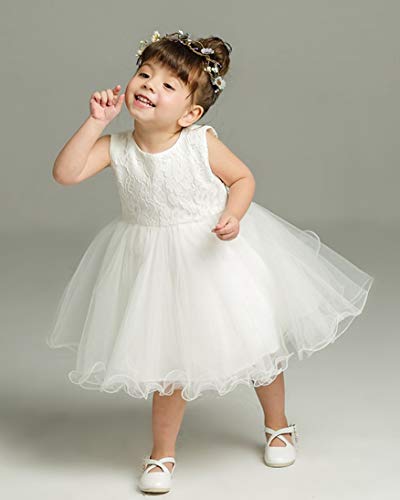 Snowskite Baby Girl Dress Christening Baptism Special Occasion Dress Ivory 12-15 Months #TOP6