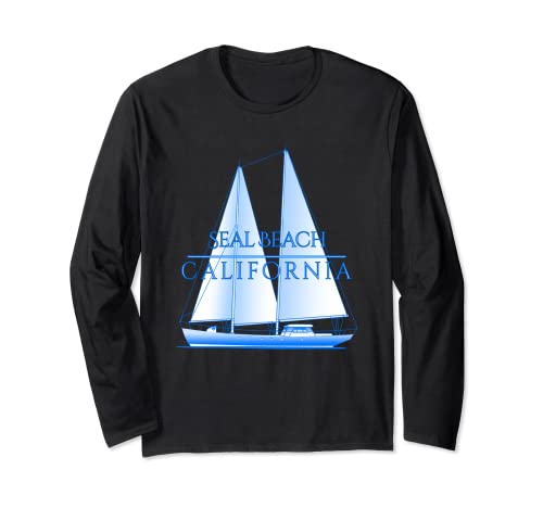 Seal Beach Coastal Nautico Sailor Maglia a Manica