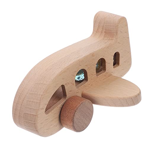 Hohopeti ブナ材 大理石 飛行機 飛行機 男の子用 年齢 4-7 子供用 飛行機 おもちゃ 飛行機 おもちゃ 2人用 歳用 おもちゃ 飛行機 幼児 飛行機 おもちゃ 子供用 木 飛行機 おも