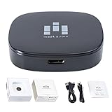 Olio Bluetooth Receiver, AirPlay 2 Streaming Audio Receiver, Multiroom Multizone Supporting with Siri WiFi and Bluetooth Spotify&Tidal Connect for Home Music Streaming Stereo System(Black)
