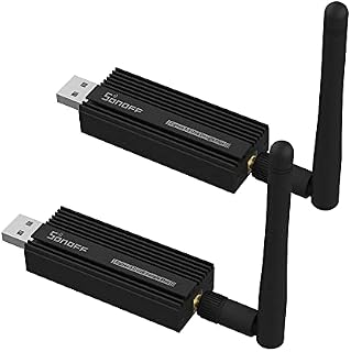 2 pack Sonoff Universal Zigbee 3.0 USB Dongle Plus Gateway with Antenna for Home Assistant, Open HAB etc.