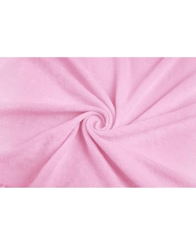 Image of Bsubseach Girls Swimsuit Coverup Terry Zip-Up Ruffle Bathing Suit Cover Up