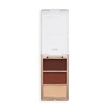 Revolution, Blush Icon Palette, Cream, Matte, & Shimmer Bronzer Trio, Hyaluronic Acid Infused, High Pigment, Vegan & Cruelty-Free, Teddy Nude, 0.09 oz