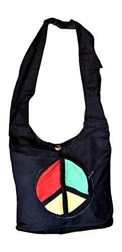 Image of Mandala Crafts Hippie Bag, Large Boho Hobo Purse for Women, Crossbody Shoulder Sling Bags for Indie Style Bohemian Accessory