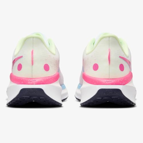 Nike Vomero 17 Women's Road Running Shoes (FZ3974-686, Pink Foam/White/Barely Volt/Multi-Color) Size 113