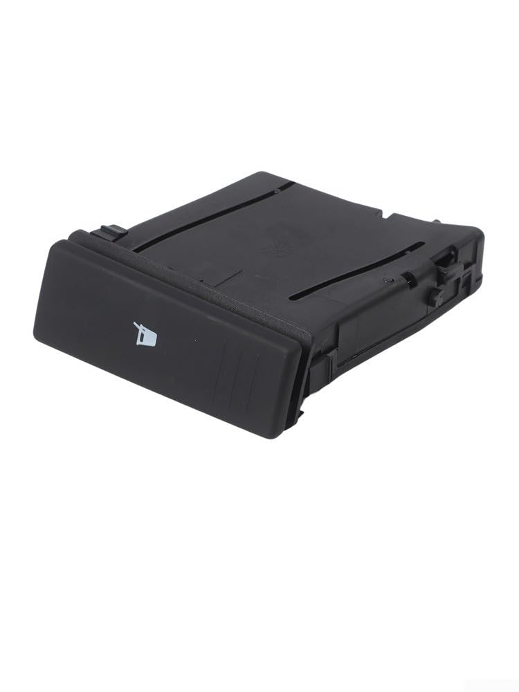 Support de Console Centrale en Plastique Noir Compatible avec Polo 9N 2002-2010, Porte-Gobelet de Tableau de Bord, Référence OEM 6Q0858602E, Accessoire de Remplacement Intérieur pour