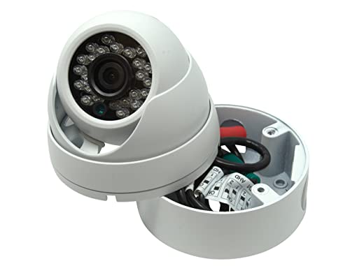 Kenuco White 3.75" Camera Base Junction Outlet Box For Fixed Lens Eyeball Turret Dome Cctv Security Cameras #TOP2