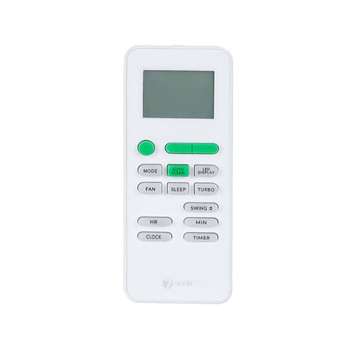 Image of 7SEVEN Compatible with Videocon AC Remote Control Model 175 Suitable for Split and Window 1 1.5 2 Ton Air Conditioner - Match Each Keys Exactly to Replicate Genuine Remote Function