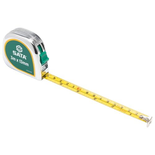 Cinta métrica SATA 3 m con clip para cinturón miniatura 3