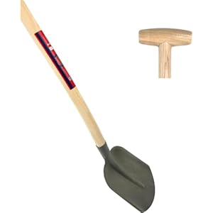 Synx Tools Bats 00 Lichtgrijs – Schoppen/Spades – Schep/Bodembewerkers – Tuingereedschap – Inclusief T-Steel 110cm