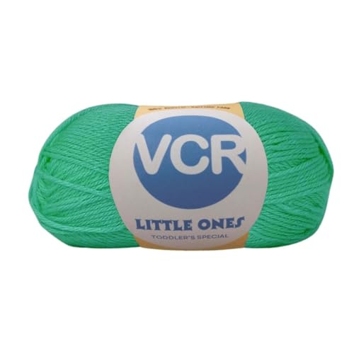Image of VCR Jungle Green Yarn, 100 Grams Hank, 190 Meters Length, Acrylic Ball for Crochet and Knitting, Soft Crosia Threads, Pack of 1 Yarn, Suitable for DIY Crafts