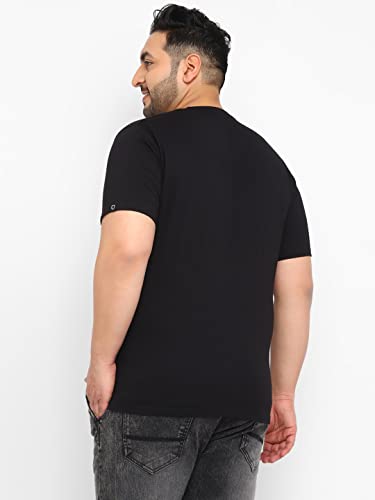 Image of Urbano Plus Men's Graphic Printed Half Sleeve Regular Fit Cotton T-Shirt