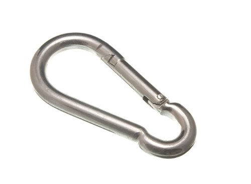 2 x SNAP Hook Spring Locking Clips (Carbine) M7 ZINC Plated Steel ...