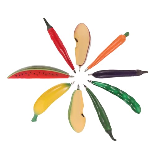 Stylos à bille aimant de réfrigérateur fruits VILLCASE pour décorer la cuisine et le bureau