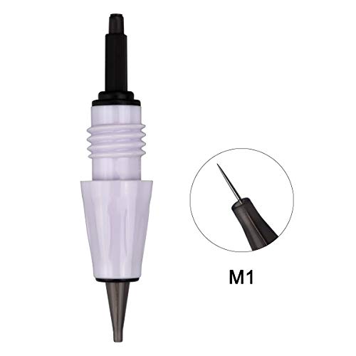 20Pcs Tattoo Needle Cartridges for Permanent Makeup Tattoo Machine V6,V8,V9,V11 models available size 1R,3R,5R,7R,3F,5F,7F Tattoo Needles (M1)
