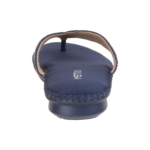 Image of Metro Women's Suede Faux Leather Comfort Slip-on Fashion Sandals