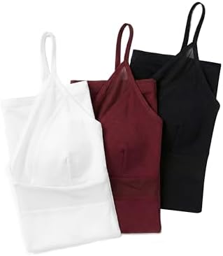 ÖTS Kadın İp Askılı Tüllü V Yaka Atlet - Pamuklu Kumaş, Ultra Yumuşak, Esnek Kalıp, Zarif Kadın Atlet, Günlük İç Giyim, (Siyah - M) - Görsel 4