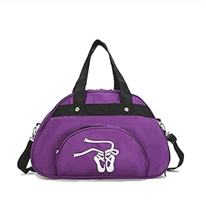 Ballet Dance Duffle Bag For Girls Gymnastics Bag Overnight Weekender Bag Light Weight Carry-on Luggage
