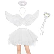 Winwild 4 части Ангелски костюм Дамски комплект...