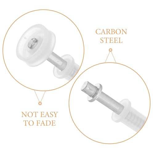 Kit de 6 piezas de herrajes con rodillos para puerta bifold, rueda guía con resorte para reparación de puerta plegable de clóset, reemplazo universal para vestidor o área de lavado miniatura 3