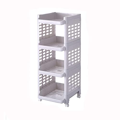 Estantes de cocina móviles H3TF5J en PP para organizar espacios