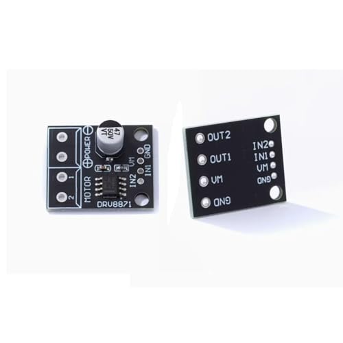 3 Stück DRV8871 Treibermodul 1.5A 2 Kanal H Brücke DC Getriebemotor Treibermodul Board Kompatibel mit 3D Drucker Arduino 3,6A-PWM-Steuermodul, integrierte Schutzfunktion – Bild 4
