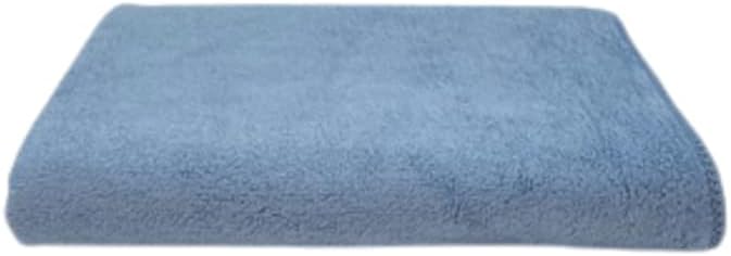 BYFT Spring (Blue) Microfiber Gym Towel (50 x 100 Cm-Set of 1 Pc) Highly absorbent and Quick Dry Bath linen-450 Gsm