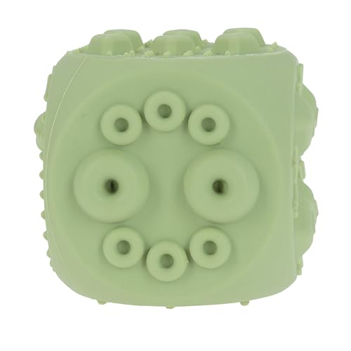 Image of Nuby Silicone Block Poppers - (2-Pack) Interactive Baby Block Toy for Babies 10+ Months - Blue and Green